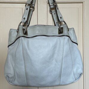 B. MAKOWSKY VINTAGE Y2K ERA 2000's 100% GENUINE LEATHER OVERSIZED HANDBAG